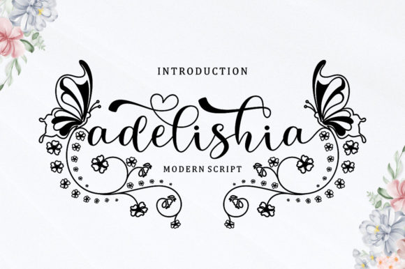 Adelishia Script: The Perfect Handwritten Font for Crafters