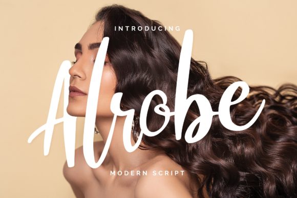 Alrobe Script: The Elegant Handwritten Font for Creators