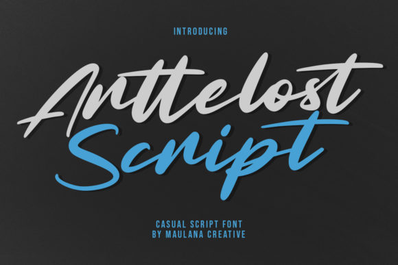 Arttelost Script: A Cool Trendy Handwritten Font Review