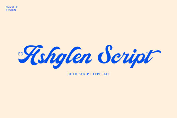 Ashglen Script: A Premium Handwritten Font for Web Design
