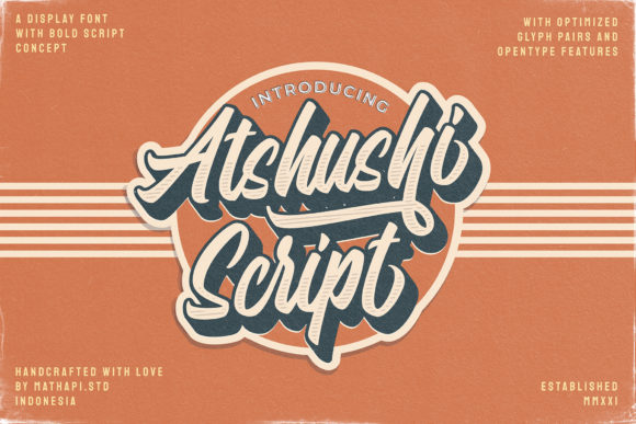 Atshushi Script: A Bold Handwritten Font for Campaigns