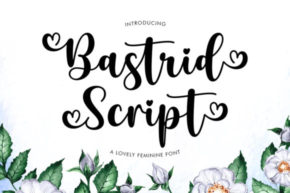 Bastrid Script: A Refined Script Font for Makers