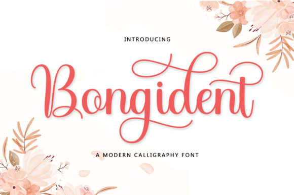 Bongident Script: A Playful Typeface for Campaigns