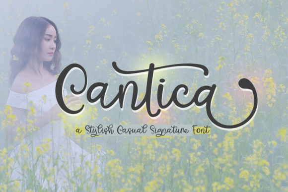 Cantica Script: A Refined Font for Elegant Branding