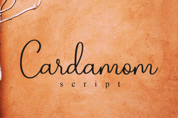 Cardamom Script: A Timeless Handwritten Typeface