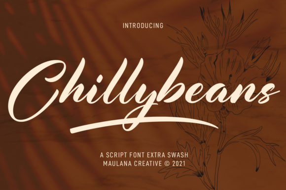 Chillybeans Script: An Elegant Typeface for Editorial Design