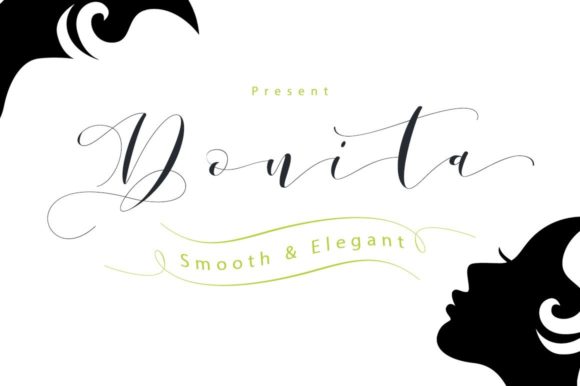 Donita Script: A Playful Typeface for Creative Branding