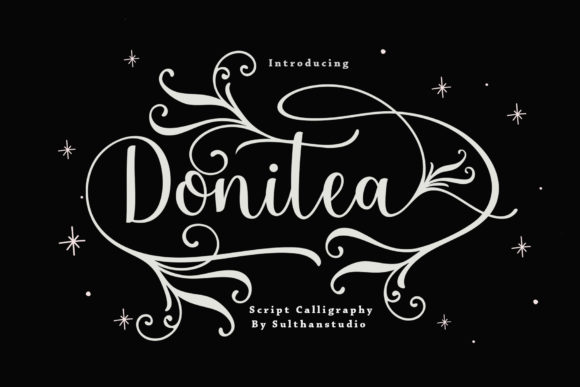 Donitea Script: A Premium Handwritten Font for Web Design