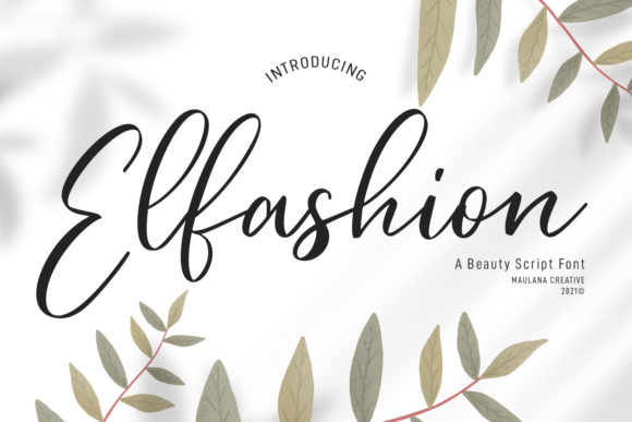 Elfashion Beauty Script: A Premium Web Design Typeface