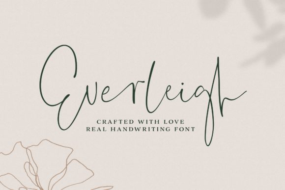 Everleigh Script: A Timeless Handwritten Font for Brands