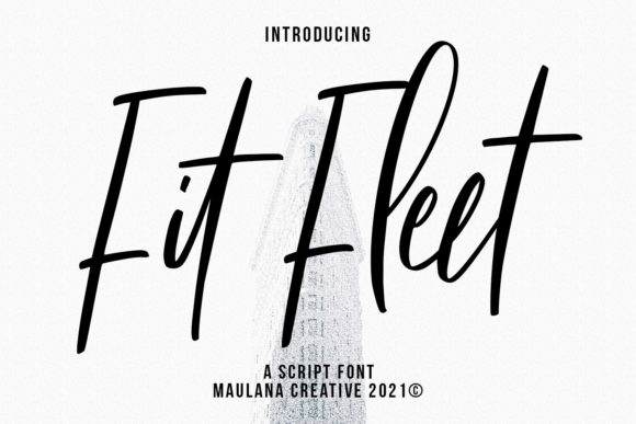 Fit Fleet Script: A Flowing Typeface for Editors