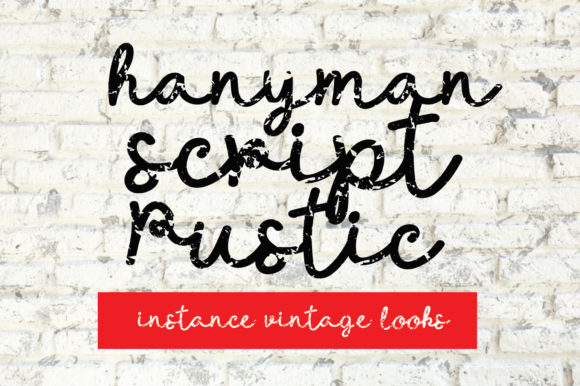 Handyman Script Rustic: A Maker’s Font Review