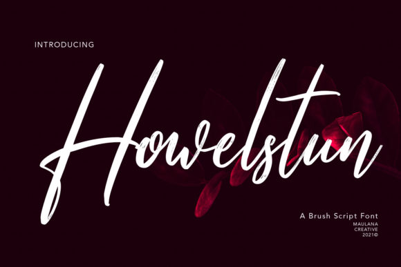 Howelstun Script Font: Elevate Your Small Business Brand with Elegant Typography