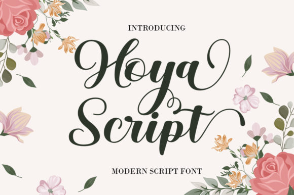 Hoya Script: A Premium Handwritten Font for Web Design
