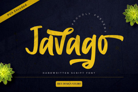 Javago Script: A Trendy Handwritten Font for Business