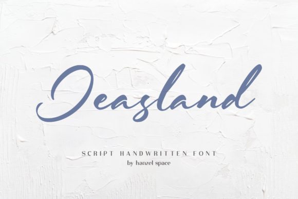 Jeasland Script: A Delicate Typeface for Elegant Branding