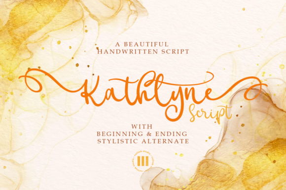 Kathlyn Script: The Elegant Font for Campaigns