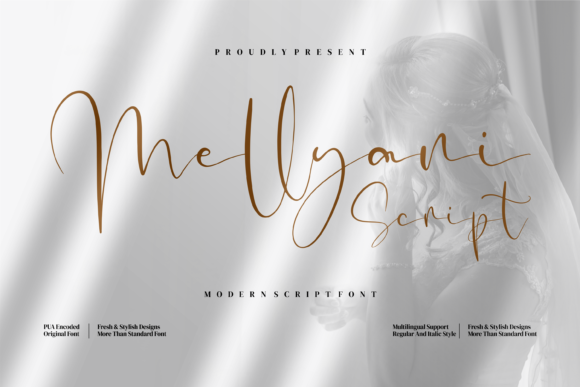 Mellyani Script: A Playful Typeface for Creative Layouts