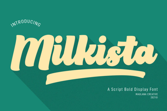 Milkista Script: A Chic Handwritten Font for Crafters