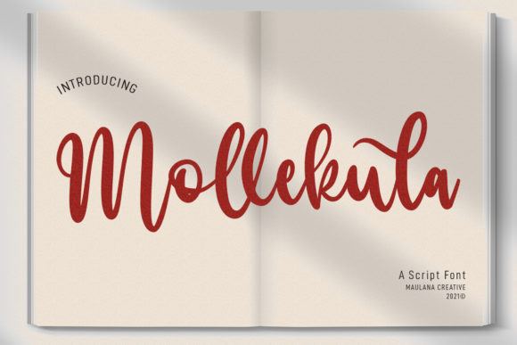 Mollekula Script: A Premium Handwritten Font Review