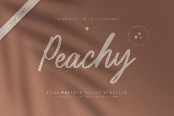Peachy Script: A Refined Font for Modern Brands