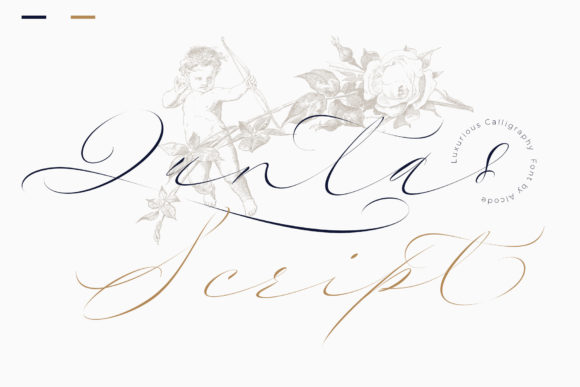 Quntas Script: A Graceful Font for Business Branding