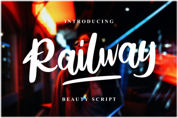 Railway Script: A Review of This Elegant Handwritten Font