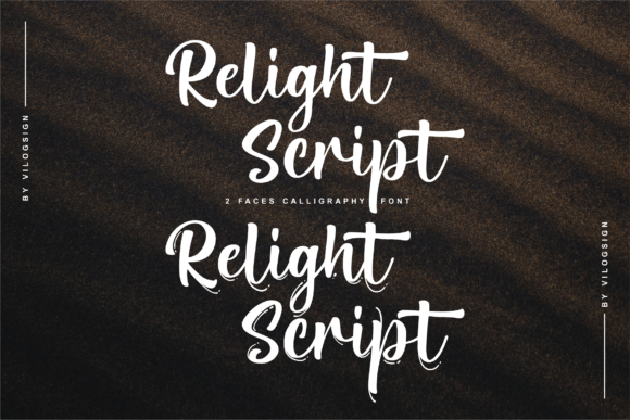Relight Script: A Whimsical Font for Campaigns
