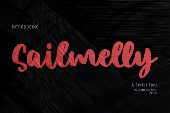 Sailmelly Script: A Premium Font for Branding