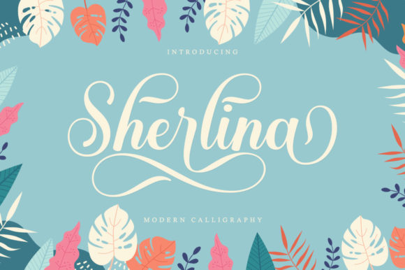Sherlina Script: A Luxury Typeface for Small Business Branding