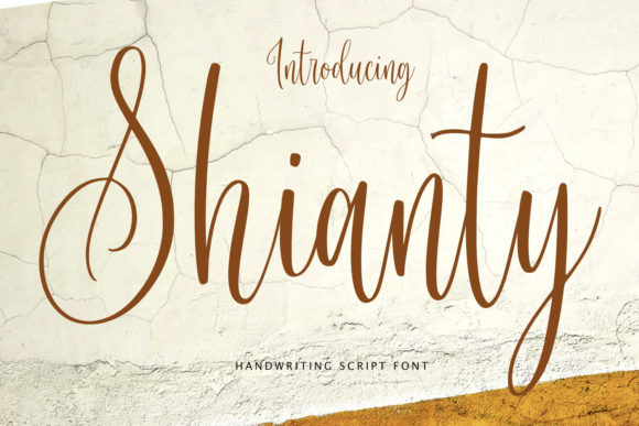 Shianty Script: A Delicate Font for Elegant Designs