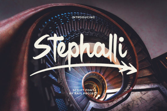 Stephalli Script: An Elegant Font for Makers