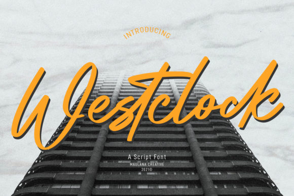 Westclock Script: The Elegant Font for Campaigns